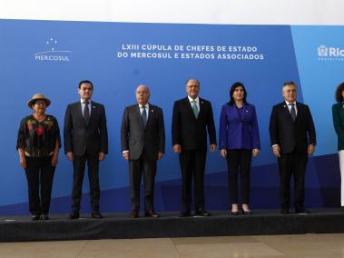 Reunión de cancilleres del Mercosur.