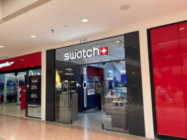 Tienda Swatch en Bogotá.