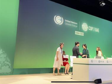 Desde Dubái, donde Barranquilla tuvo presencia por primera vez en la Conferencia Global de la lucha contra el cambio climático.