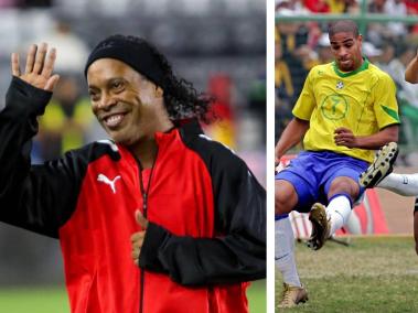 Ronaldinho y Adriano.