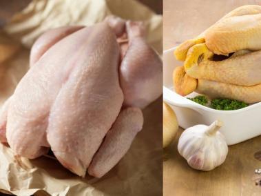 Los pollos con piel blanca o amarilla son igual de saludables y nutritivos.