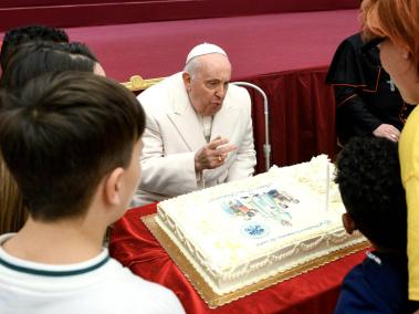 El papa Francisco celebró su cumpleaños 87 este domingo.