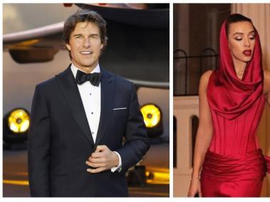 Tom Cruise y Elsina Khayrova fueron vistos en público de forma muy cariñosa en Londres.