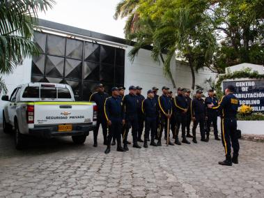 En la cárcel Distrital de varones El Bosque de Barranquilla, una empresa privada ya está prestando la seguridad.