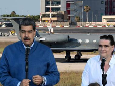 Nicolás Maduro y Álex Saab.