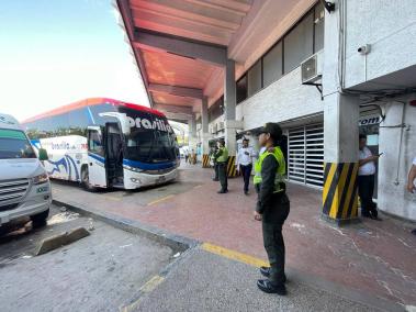 Uniformados de tránsito ya realizan actividades de prevención vial en Barranquilla.