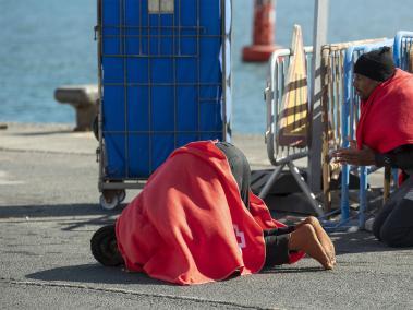 Cientos de migrantes han llegado en los últimos días a Canarias.