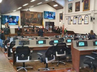 Gran polémica por la elección de la mesa directiva del Concejo de Bogotá