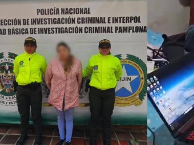 La mujer fue capturada en Pamplona, Norte de Santander.
