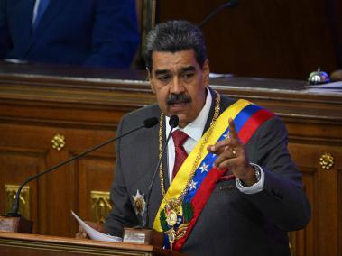 Maduro presentó su memoria en la Asamblea Nacional.