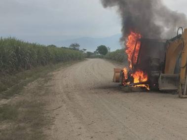Actos vandálicos registrados en las últimas horas en Padilla, Cauca.