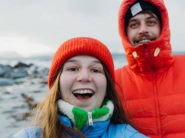 El frío no es para los nórdicos un impedimento para pasar tiempo al aire libre.