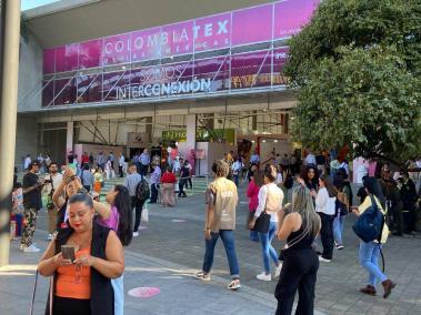 En su segundo día de feria, Colombitex ya había reunido 23.000 visitantes y 15.000 compradores.