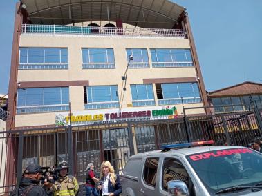 El la Fábrica de Tamales Eduard ocurrió la explosión que dejó ocho heridos.