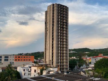 Torre de Aquarela en Cartagena, foto tomada en enero del 2024.