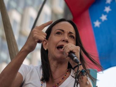 La opositora venezolana María Corina Machado.