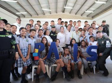 El corregimiento de Pitalito, en Polonuevo, fue el epicentro para emprender la tarea que tiene como meta garantizar educación a 165 mil estudiantes de 85 instituciones oficiales del Atlántico.