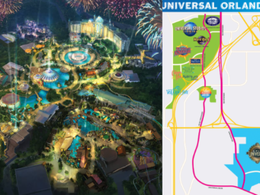 El nuevo parque de Universal.