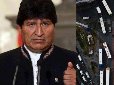 Más de mil vehículos y 1.175 pasajeros están atrapados en las rutas bloqueadas en Bolivia