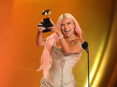 La colombiana ganó el premio Grammy por su álbum 'Mañana será bonito'.