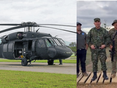 Accidente de helicóptero del Ejército en la frontera con Panamá.