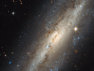 La galaxia de Andrómeda está ubicada a unos 2,5 millones de años luz de la Tierra.
