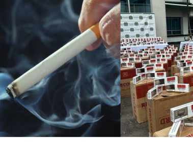 El mercado ilegal de cigarrillos representa el 35% del total de los que se consumen en el pais.
