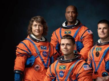 La tripulación de la misión Artemis II de la NASA