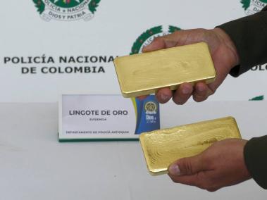 Cayó hombre que transportaba $1.300 millones de pesos en oro.