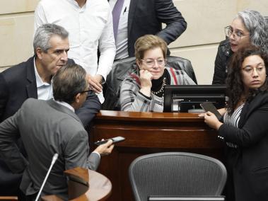 Bogotá 28 de febrero del 2024. En el Congreso de la República, por falta de quórum, de nuevo se frustra el trámite de la Reforma Pensional en la plenaria del Senado.