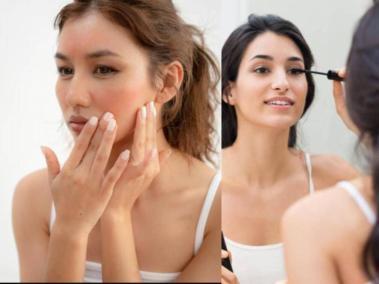 Para evitar que el maquillaje se cuartee, hidrate bien la piel antes de.