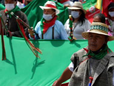 Líder indígena asesinado en el Cauca.