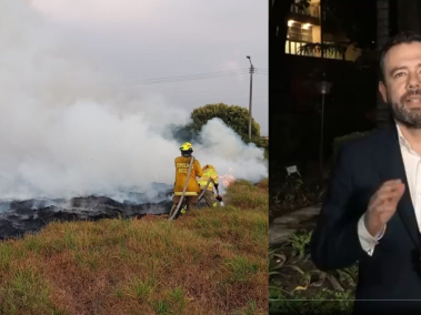 El Alcalde de Bogotá anunció investigación por incendio en Bosa.