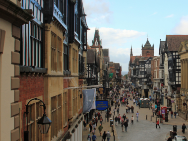 Chester, Inglaterra, fue elegida como la ciudad más bella.
