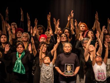'Paz haré La, pieza teatral dirigida por Patricia Ariza.