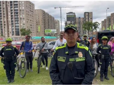 Policía recupera bicicletas robadas en Bogotá