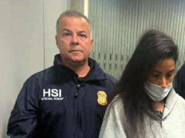 Caludia Diaz extraditada a Estados Unidos.
