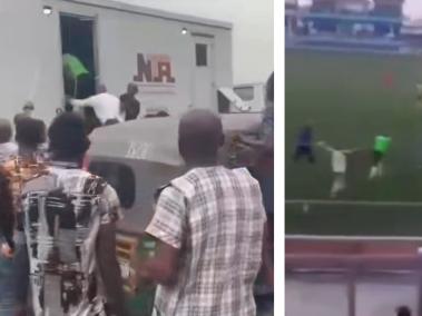 Árbitro en Nigeria validó un gol luego de verto en la móvil de televisión