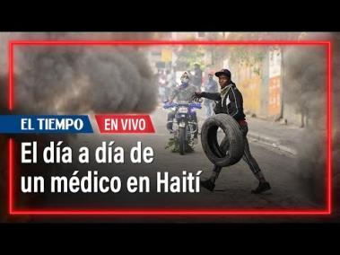 EL TIEMPO habló con el doctor James Gana, quien es cirujano del proyecto de Médicos Sin Fronteras en Haití, donde la mayoría de hospitales están paralizados en medio de una dura crisis política y económica que tiene al país en una guerra entre pandillas tras la salida del primer ministro. Se estima que cuatro de cada diez muertes están vinculadas a la violencia.
SUSCRÍBETE: https://bit.ly/eltiempoYT 

Síguenos en nuestras redes sociales:
Twitter: https://twitter.com/eltiempo 
Facebook: https://www.facebook.com/eltiempo 
Instagram: https://www.instagram.com/eltiempo 

El Tiempo
El Tiempo es el medio líder de noticias en Colombia, caracterizado por sus investigaciones y reportajes exclusivos, sobre:  justicia, deportes, economía, política, cultura, tecnología, innovación, cambio climático, entre otros eventos noticiosos en Colombia y el mundo.

Para mayor información ingresa a: https://www.eltiempo.com 

Otros Canales de El Tiempo
Citytv: https://www.youtube.com/c/citytvbogota  
Bravissimo Citytv: https://www.youtube.com/c/BRAVISSIMOCITYTV  
Portafolio: https://www.youtube.com/user/PortafolioCO  
Futbolred: https://www.youtube.com/c/FutbolRedCO


https://www.youtube.com/c/ElTiempo