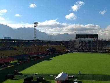 Estadio El Campín de Bogotá.