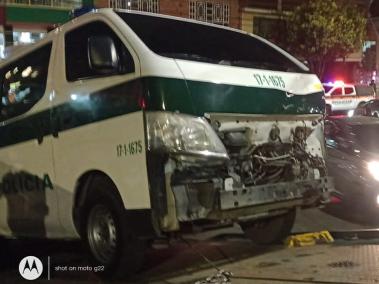 El accidente ocurrió en la localidad de San Cristóbal.