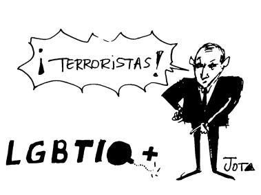 Enloqueció Putin - Caricatura de Jota