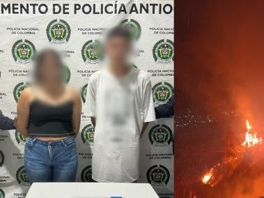 Capturados por incendio en Cisneros, Antioquia