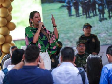 Adriana Magali Matiz, gobernadora de Tolima.