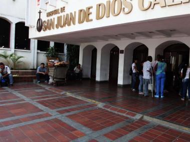Hospital San Juan de Dios, uno de los afectados por no pagos de las EPS.