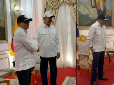 Encuentro entre presidentes Petro y Maduro.
