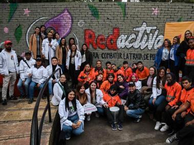 Red Activa contra la trata de personas en Bogotá.