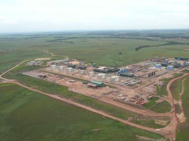 Campo petrolero de Caño Sur.