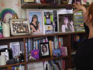 Aly perdió a su hija, Laura Carolina Guevara, en un siniestro vial.
