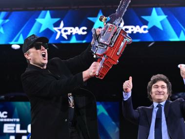 Elon Musk y Javier Milei